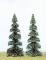 Busch Lot de 2 sapins  75mm